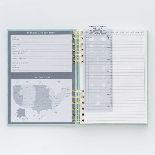 Standard Issue JS892 Notebook - Green