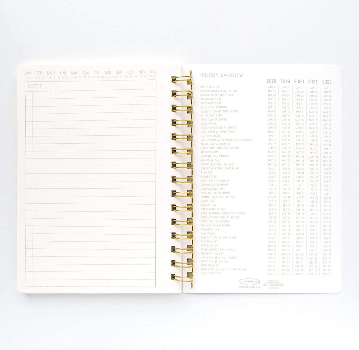 Crest A5 Notebook - Juniper