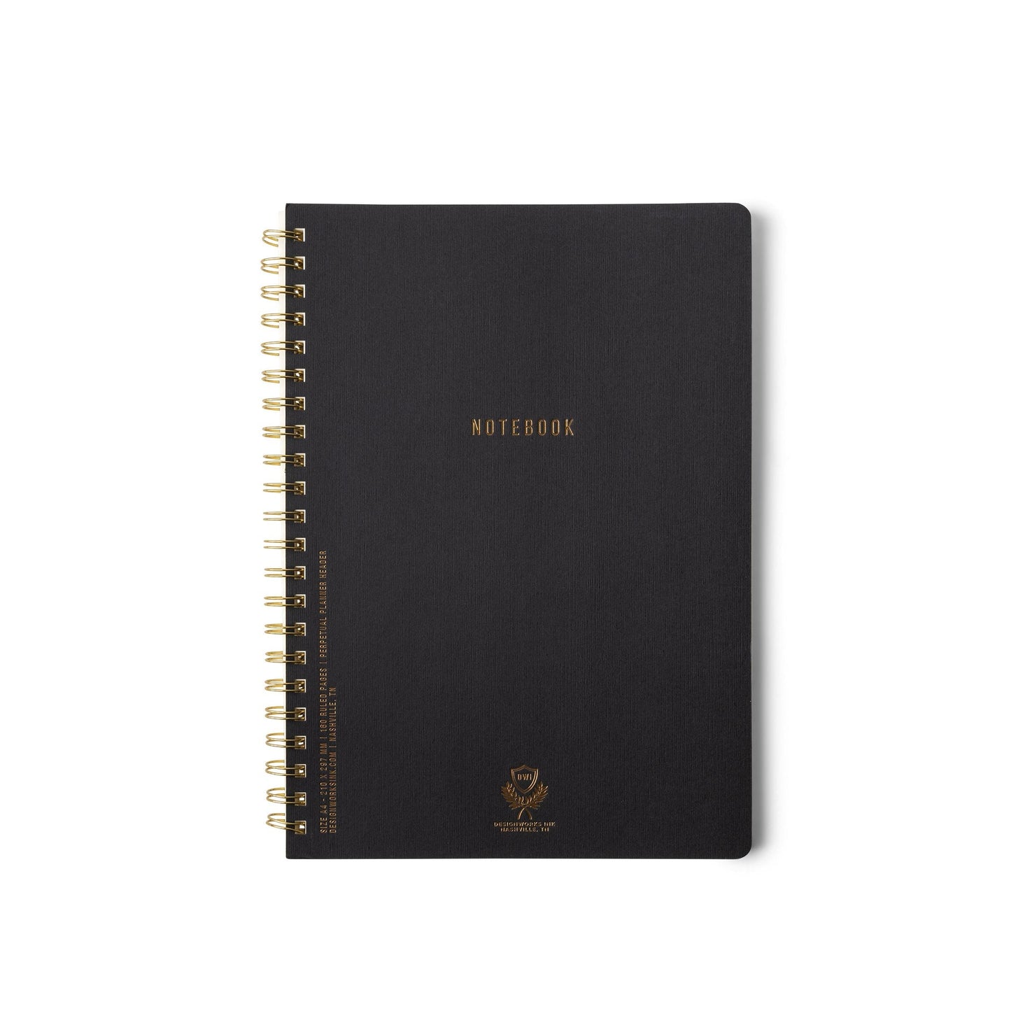 Crest A4 Notebook - Ebony