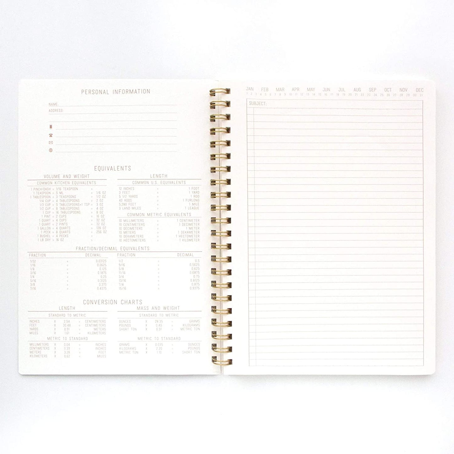 Crest A4 Notebook - Juniper