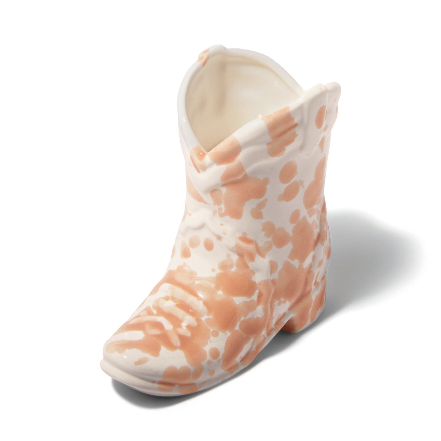 Nashville Ceramic Cowboy Boot Candle (170g) - Cactus Flower