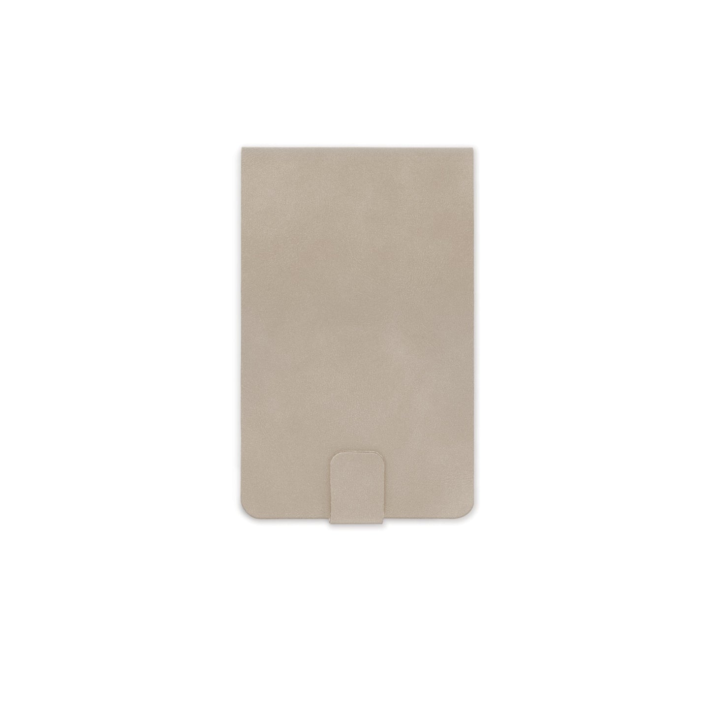 Vegan Suede Leather Notepad - Mushroom