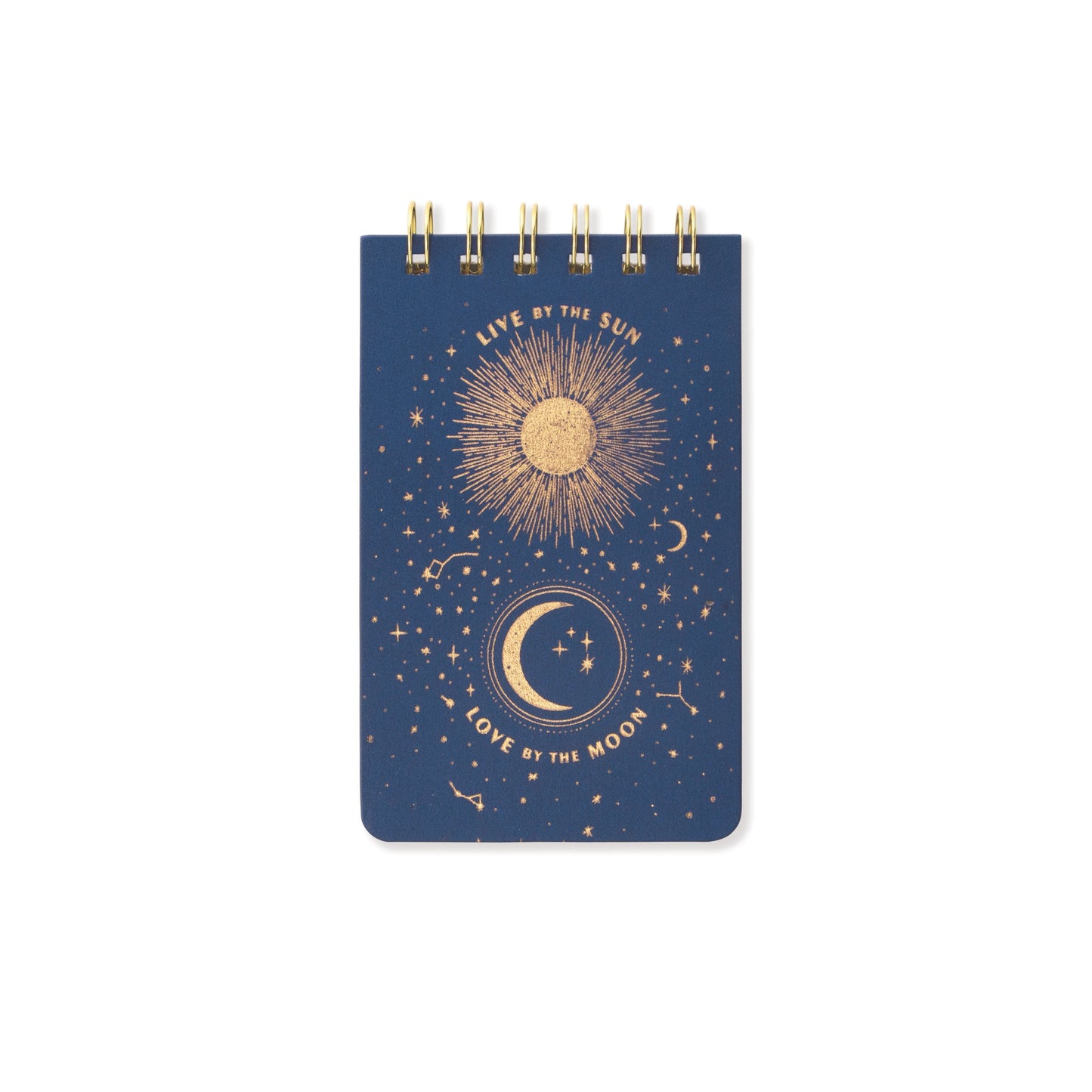 Live By The Sun Cloth Covered Notepad