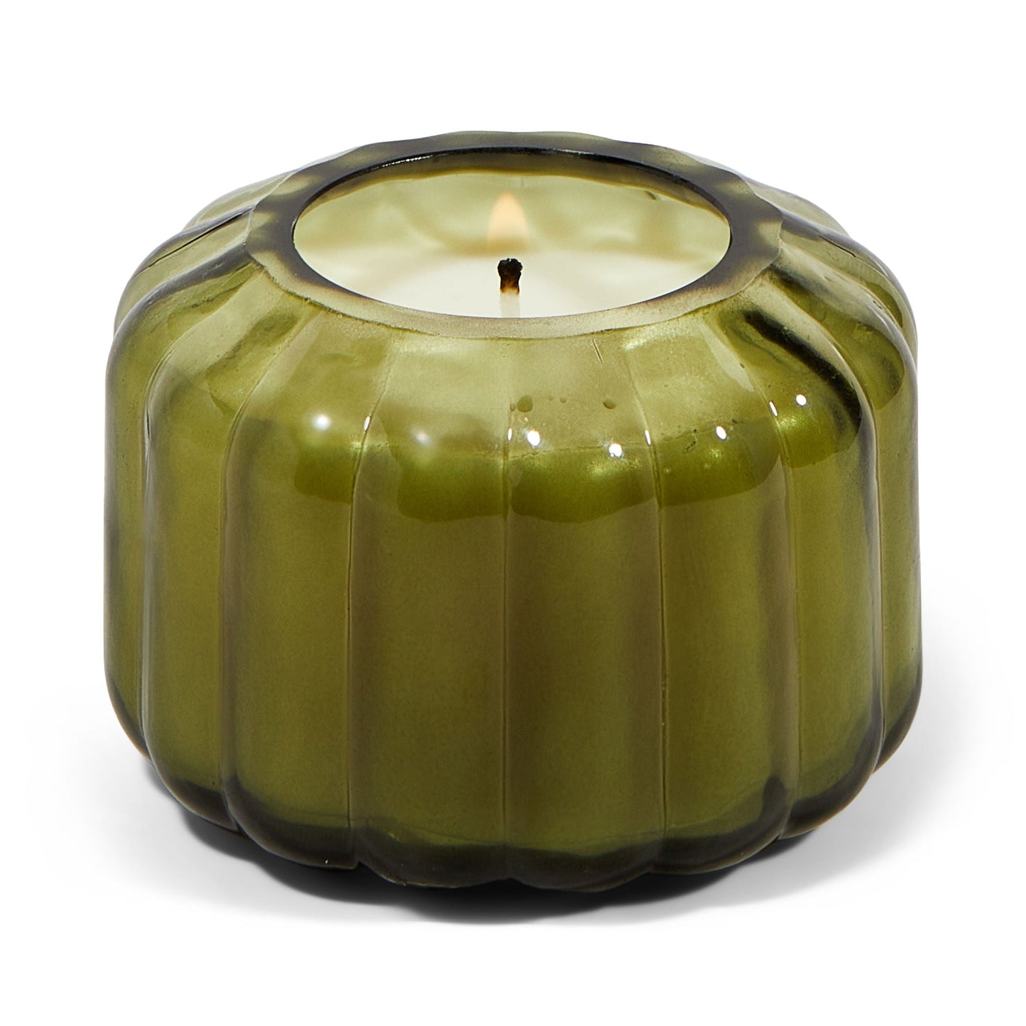 Ripple Glass Candle (128g) - Secret Garden