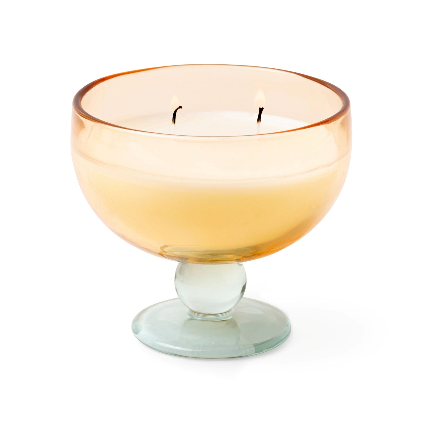 Aura 170g Yellow & Blue Tinted Glass Goblet - Wild Neroli