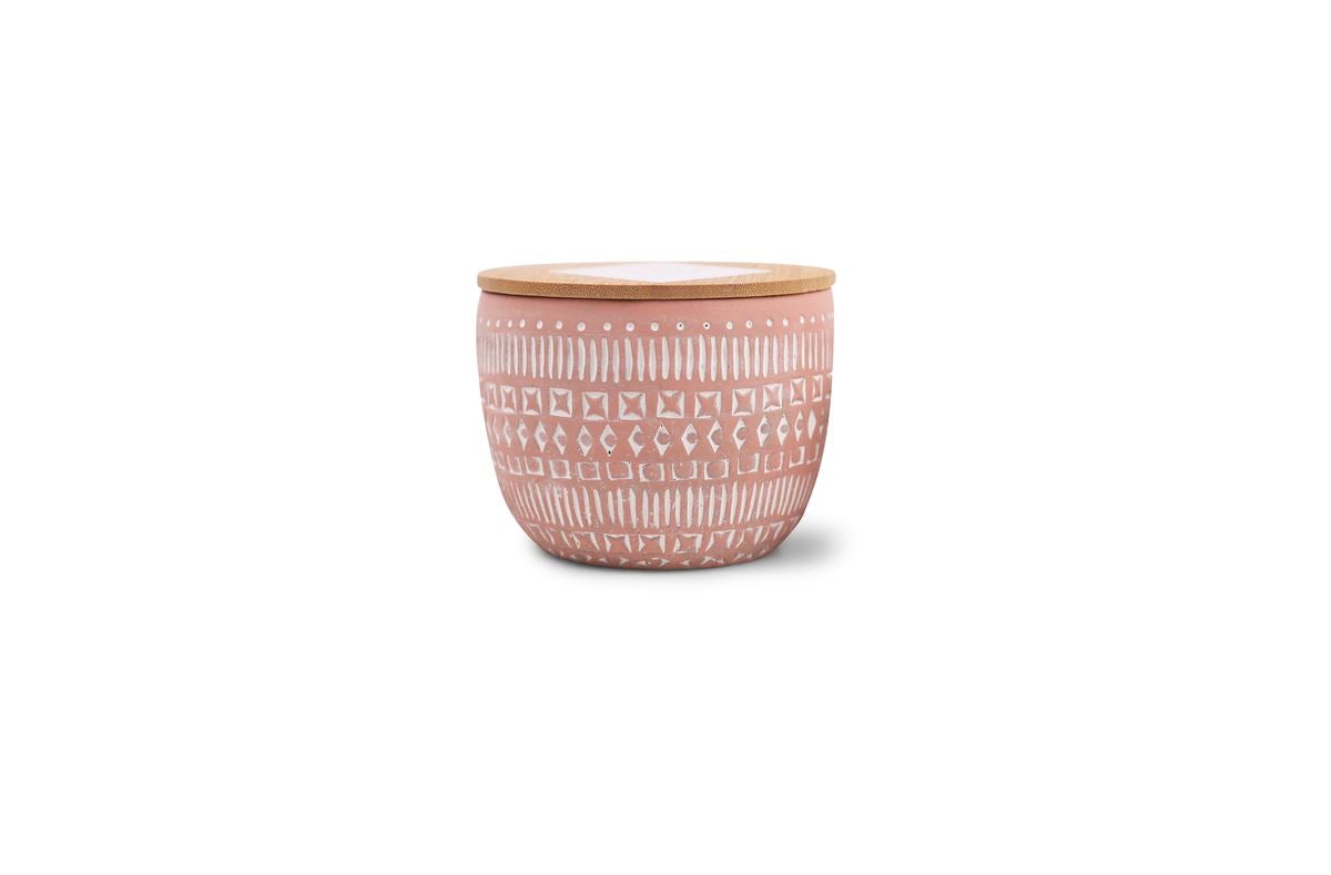 Sonora 10oz Terracotta Concrete Candle Pepper & Pomelo