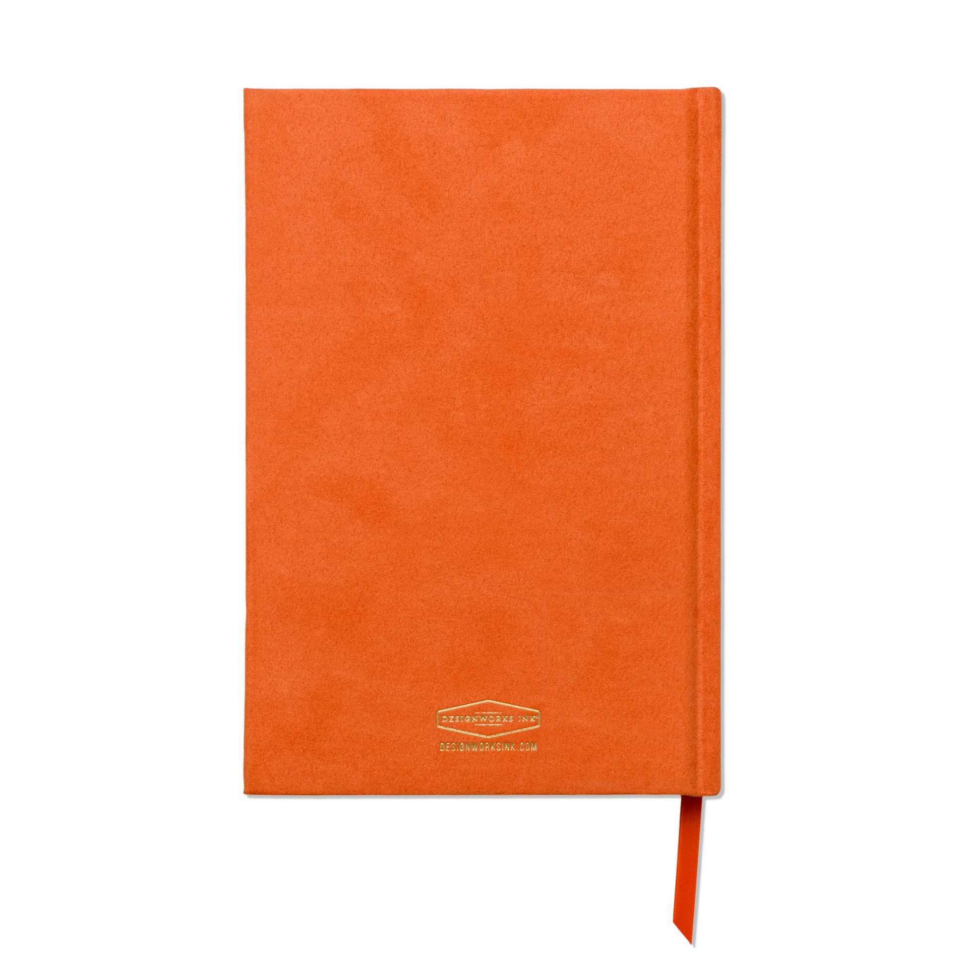 orange back of the journal