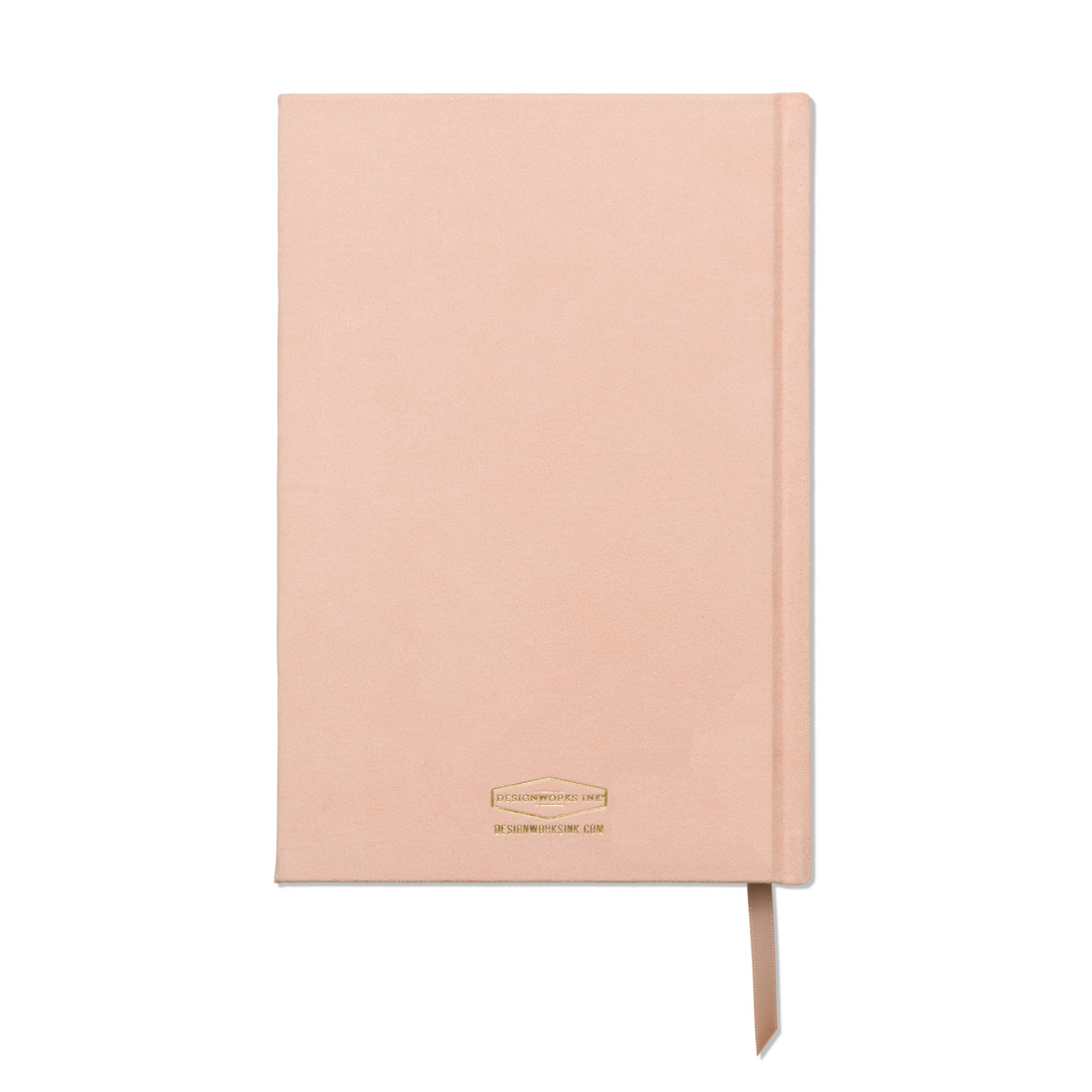 baby pink back cover of journal