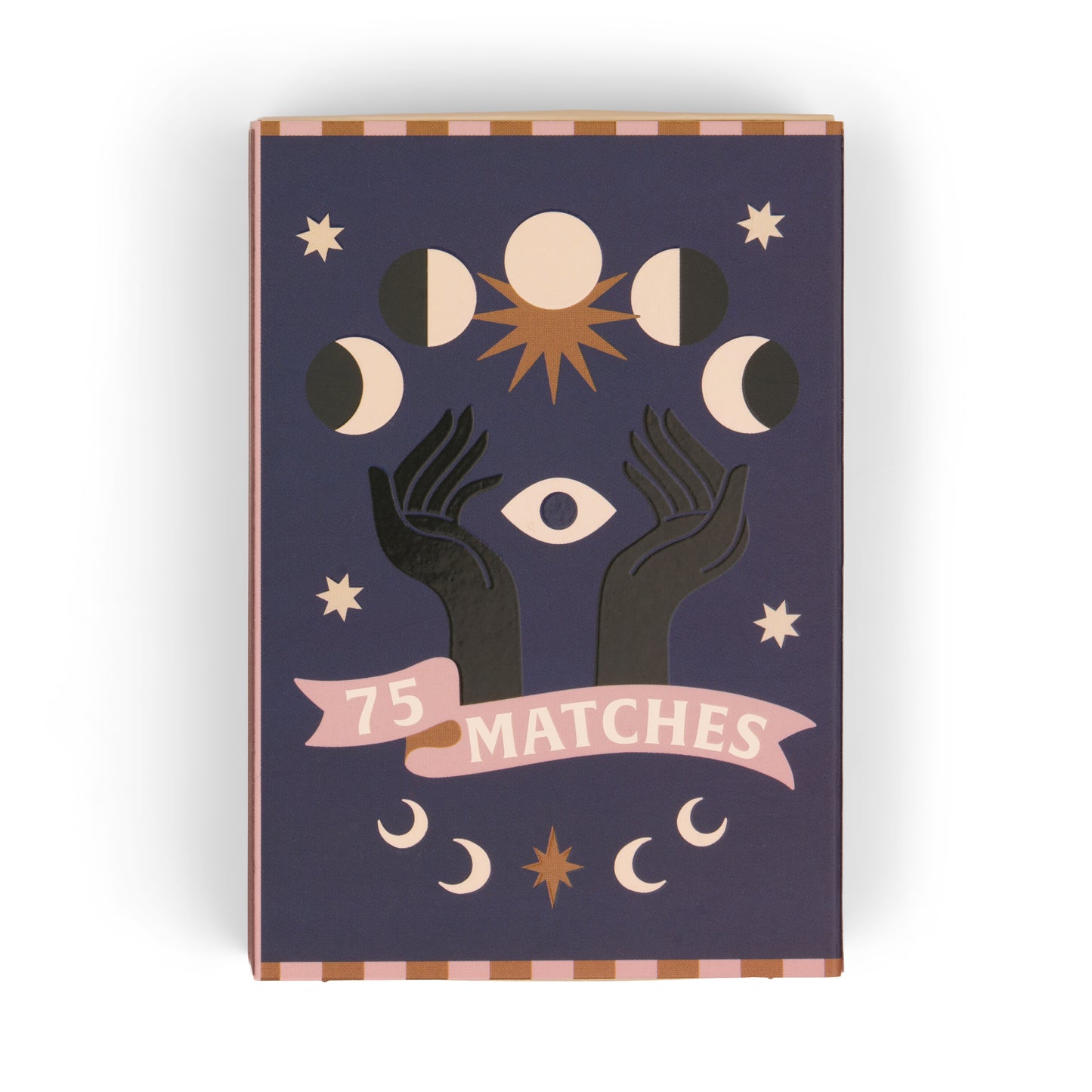 A Dopo Boxed Matches "Moon" Gold - 75 matches (9.6 CM)