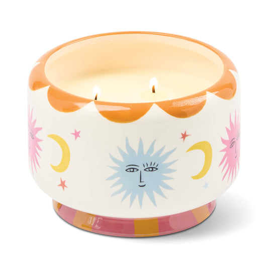 Paddywax A Dopo 24oz./680g Sun Ceramic Candle - Orange Blossom