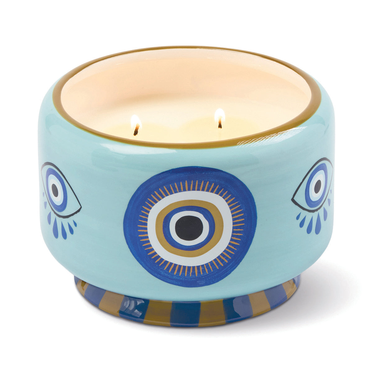Paddywax A Dopo 24oz./680g Eye Ceramic Candle - Incense & Smoke