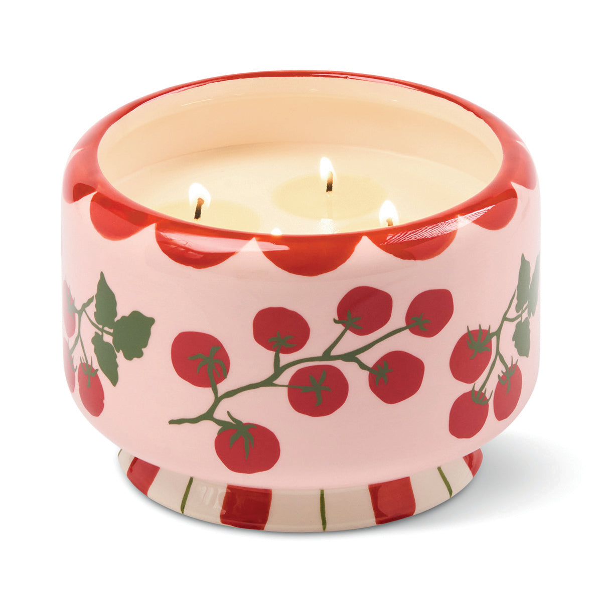 Paddywax A Dopo 24oz./680g Tomato Vine Ceramic Candle - Heirloom Tomato