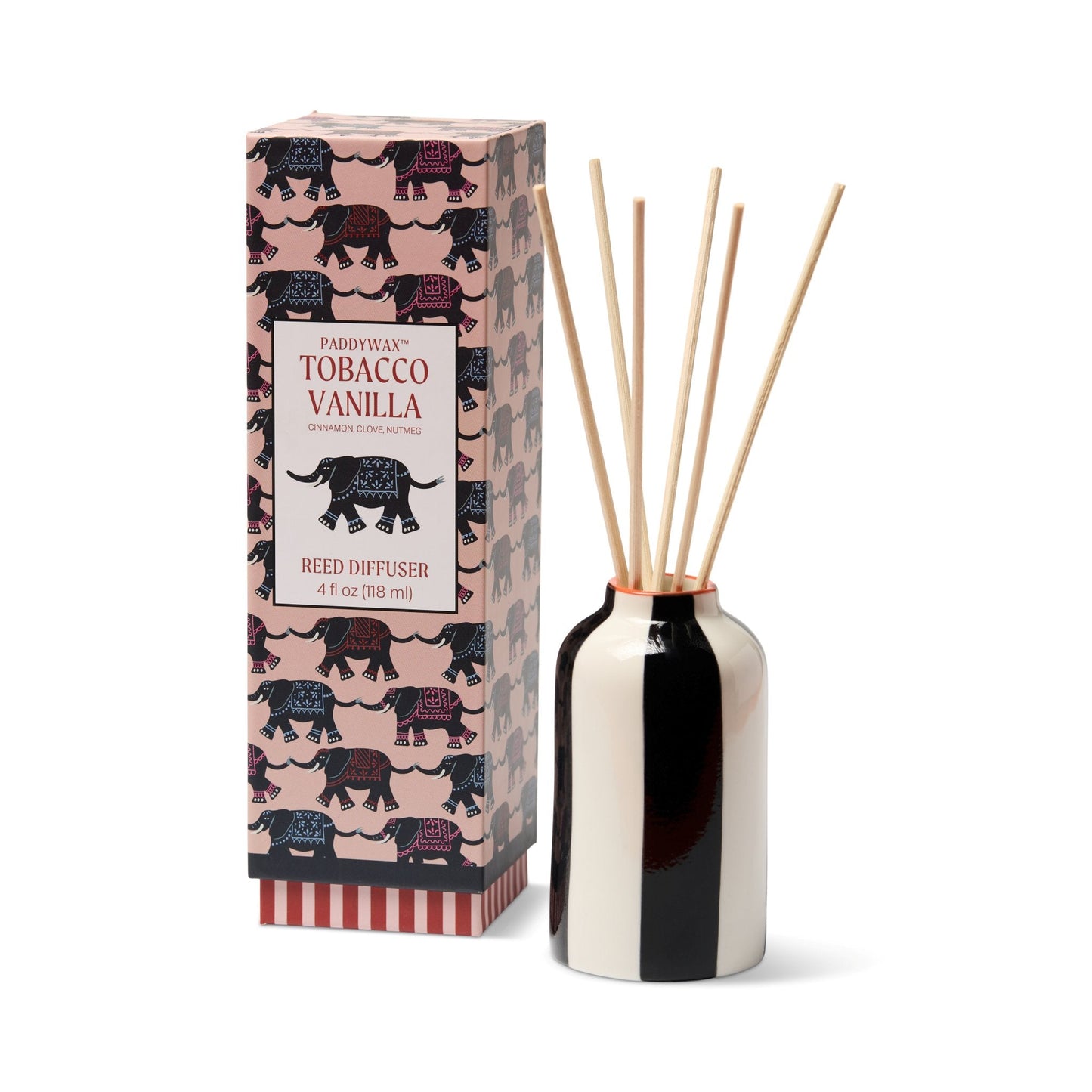 Paddywax A Dopo 4fl oz./118ml Elephant Ceramic Diffuser - Tobacco Vanilla