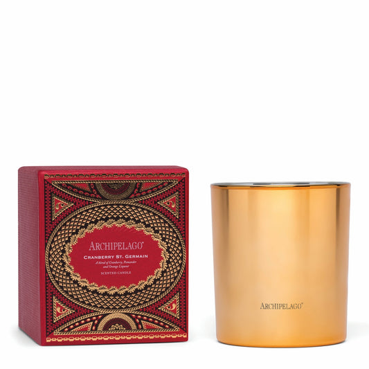 Archipelago Cranberry St. Germain 10 oz./283g Credenza Candle