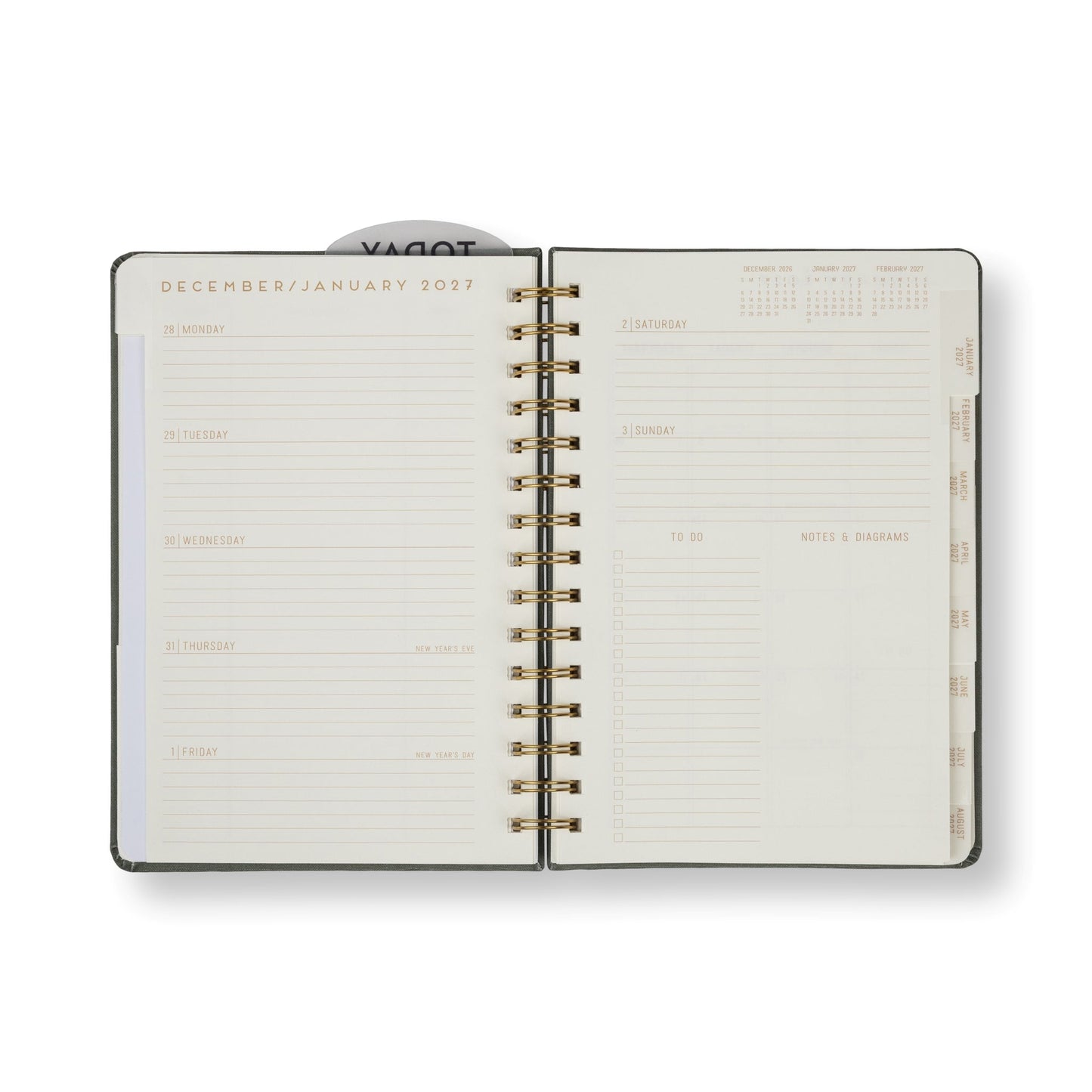 Designworks Ink Self Help 2027 Weekly Diary - Once Upon A Plan