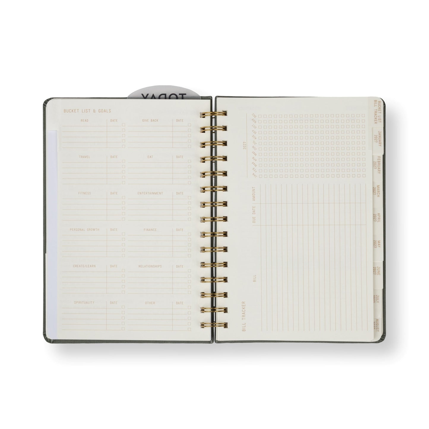 Designworks Ink Self Help 2027 Weekly Diary - Once Upon A Plan