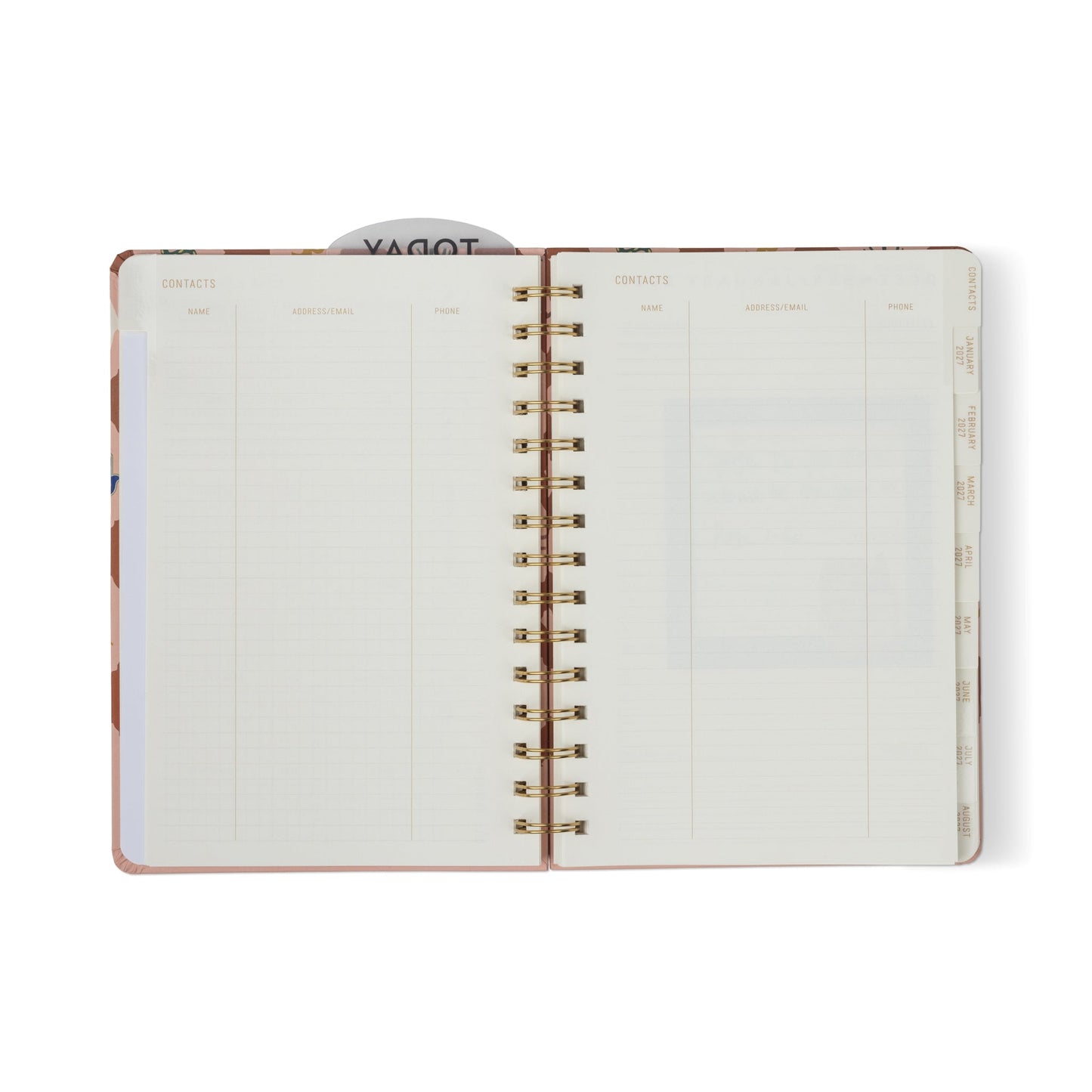 Designworks Ink A Dopo 2027 Weekly Diary - Icons