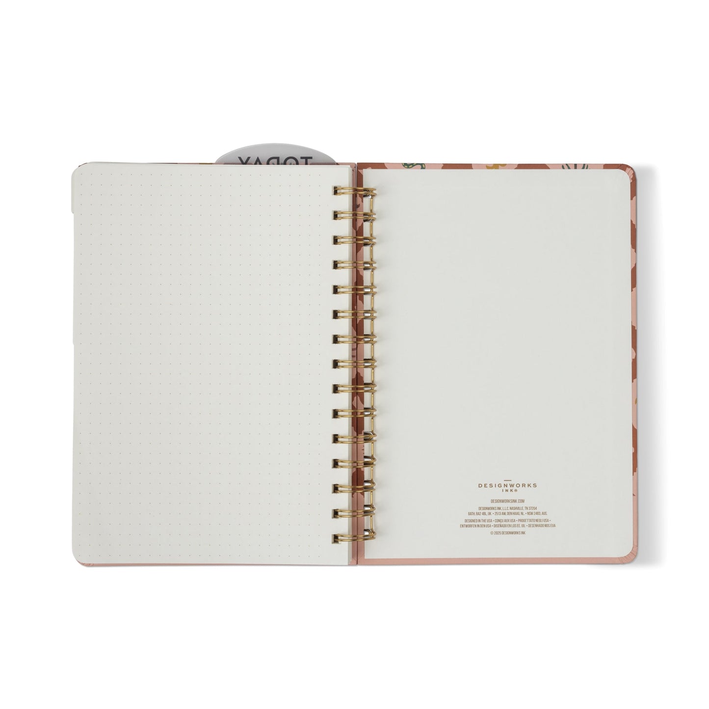 Designworks Ink A Dopo 2027 Weekly Diary - Icons