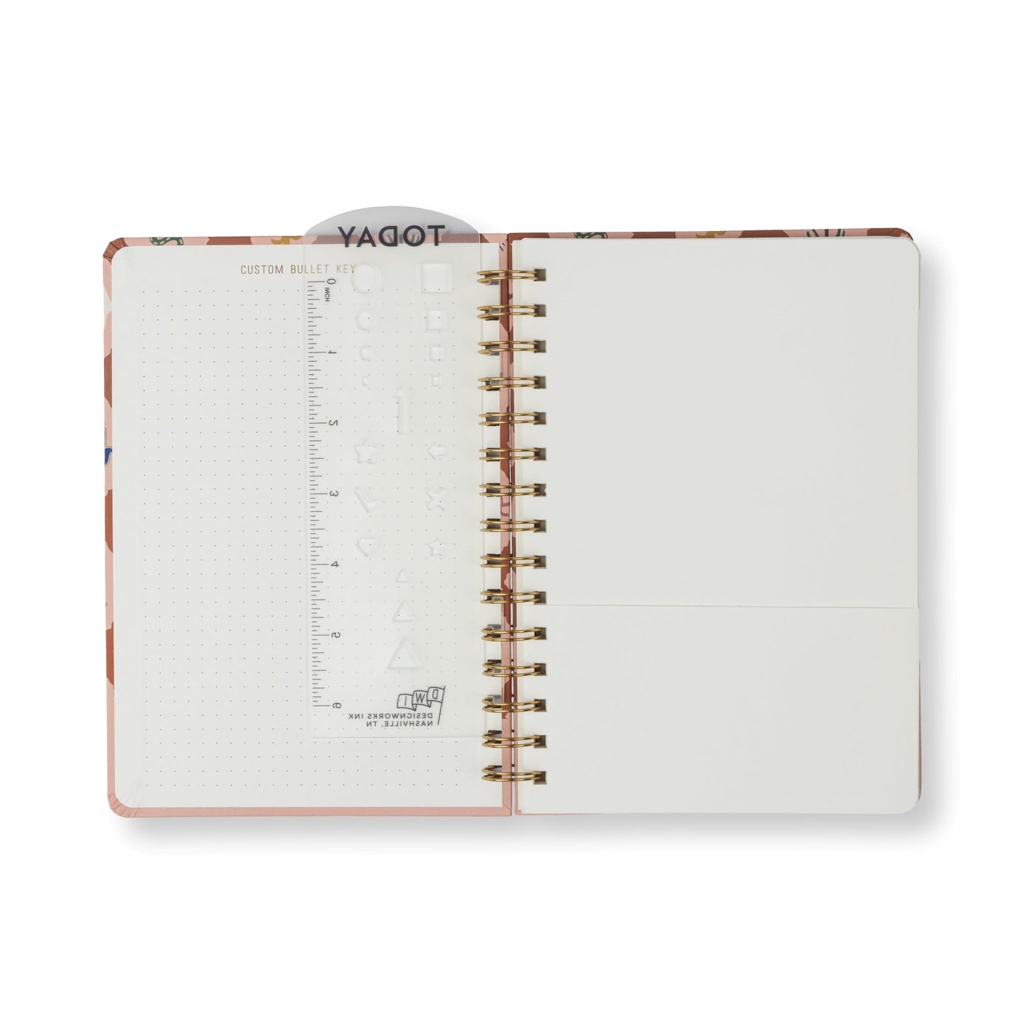 Designworks Ink A Dopo 2027 Weekly Diary - Icons