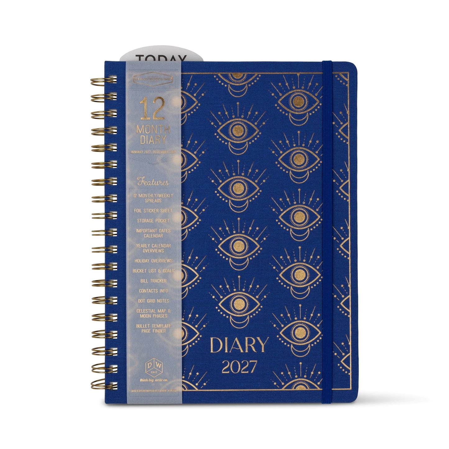 Designworks Ink Eyes 2027 Weekly Diary