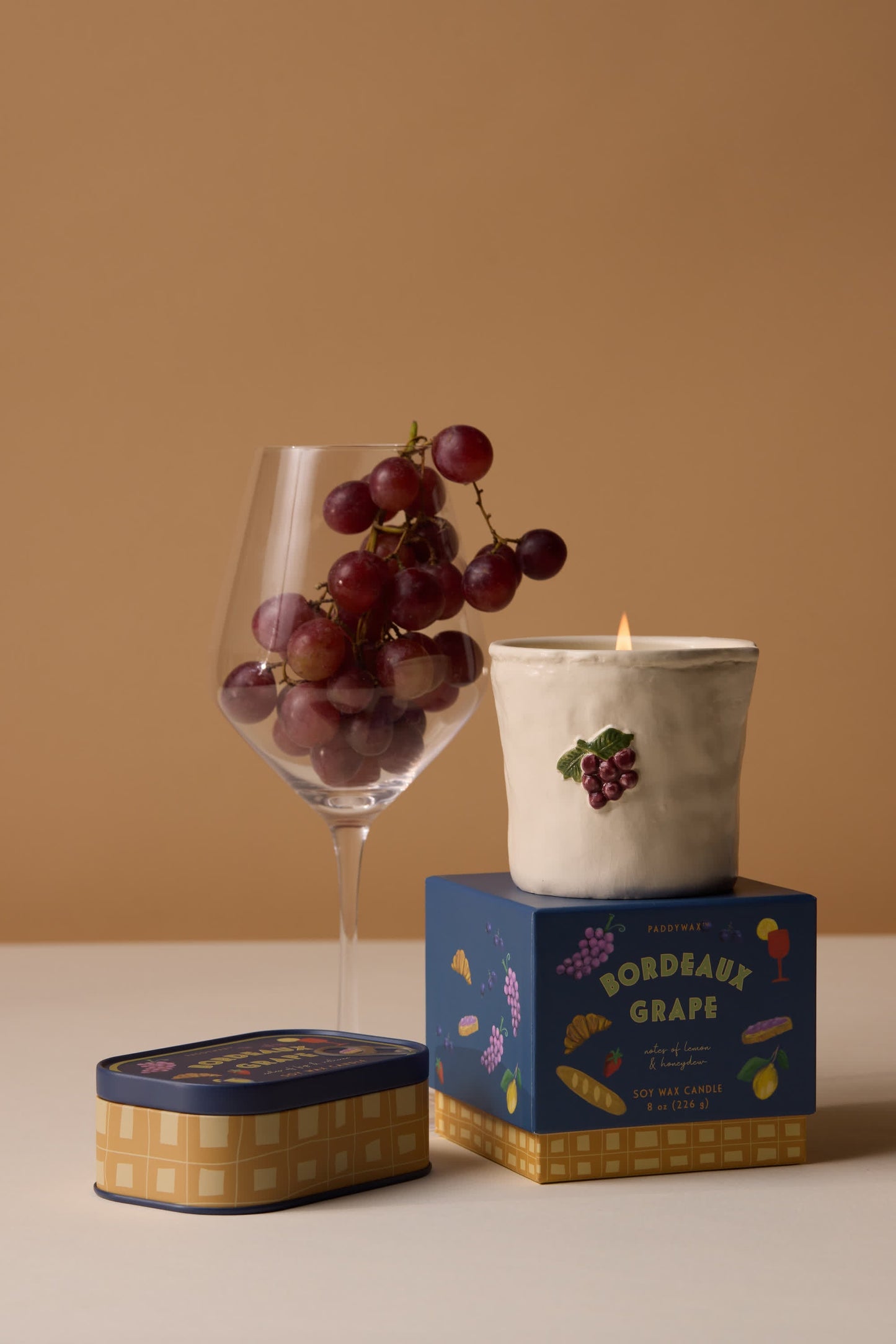 Bistro 8 Oz Candle - Bordeaux Grape