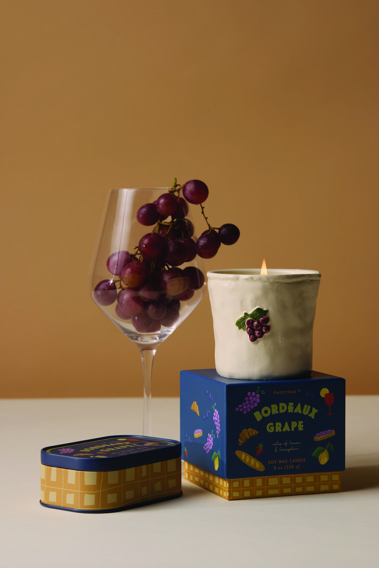 Bistro 8 Oz Candle - Bordeaux Grape