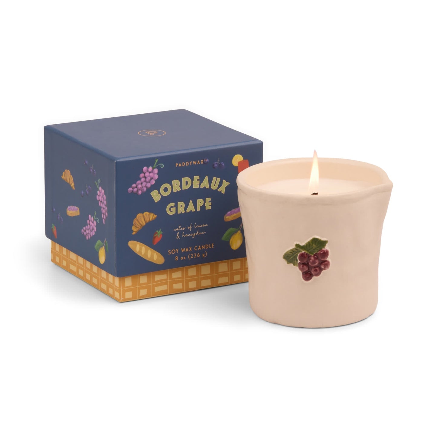 Bistro 8 Oz Candle - Bordeaux Grape