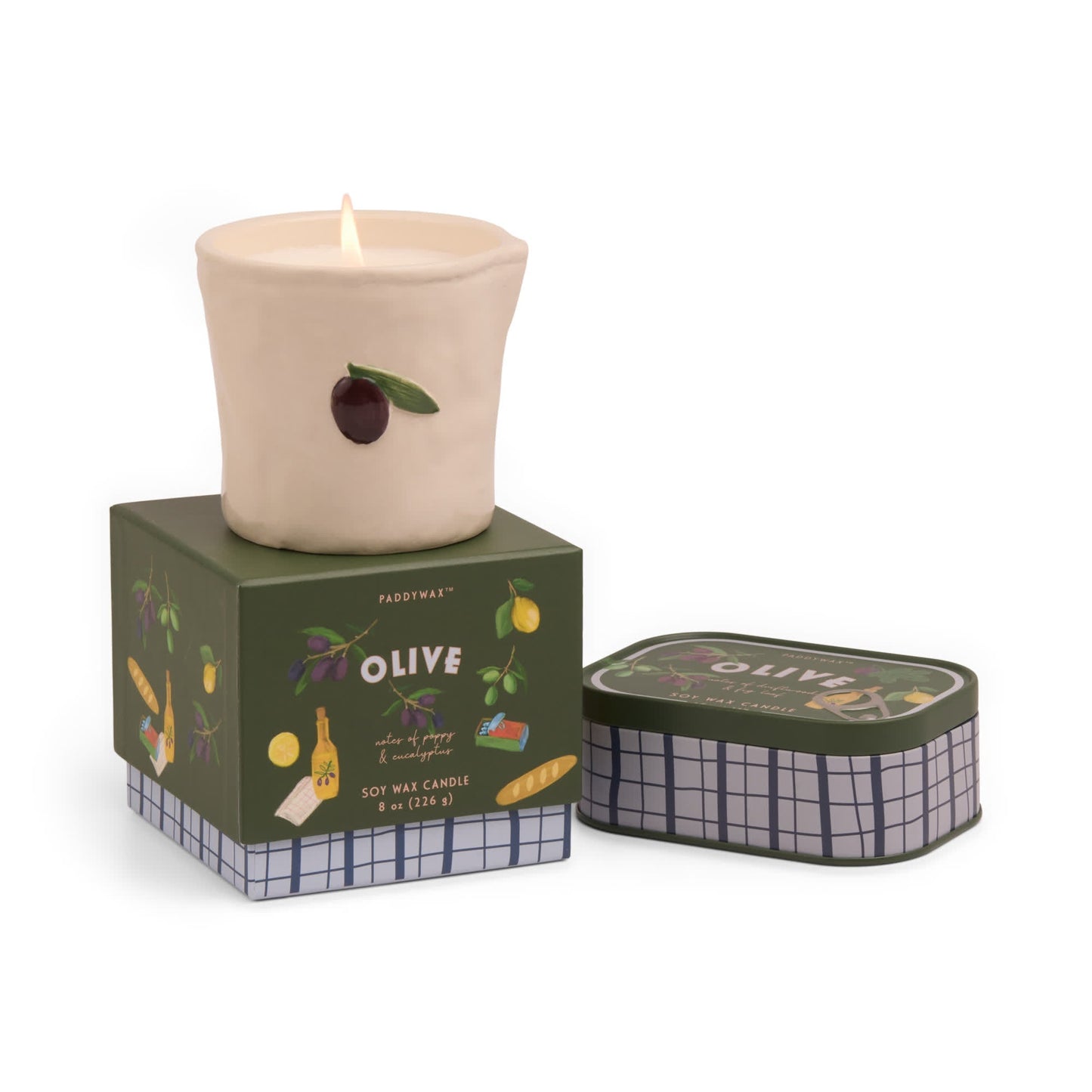 Bistro 8 Oz Candle - Fig & Olive