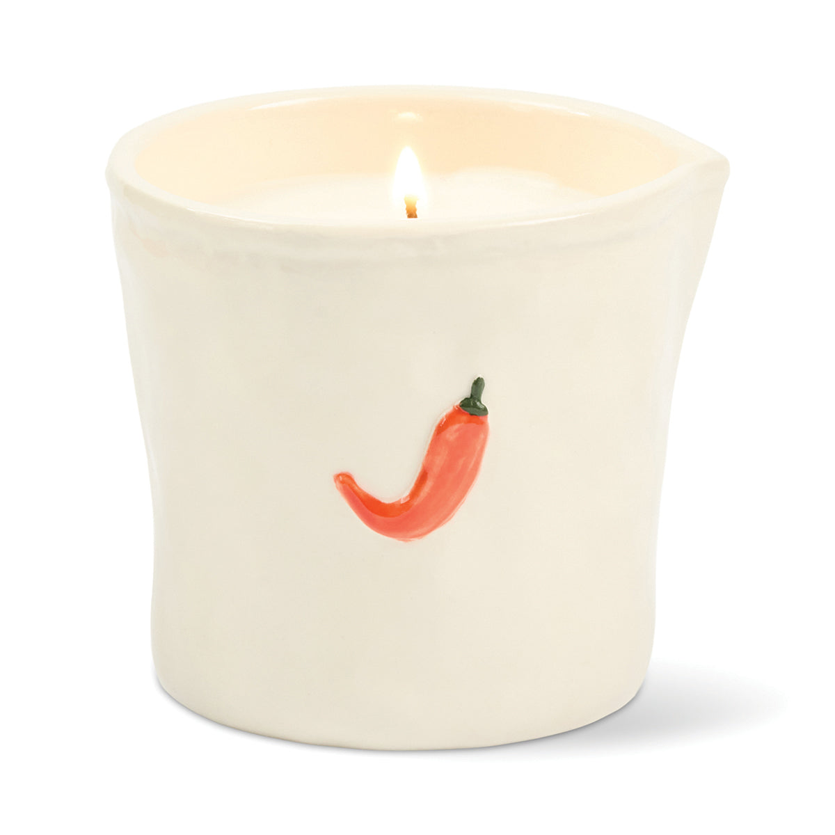 Paddywax Bistro 8oz/226g Piment Ceramic Candle - Chilli & Mango
