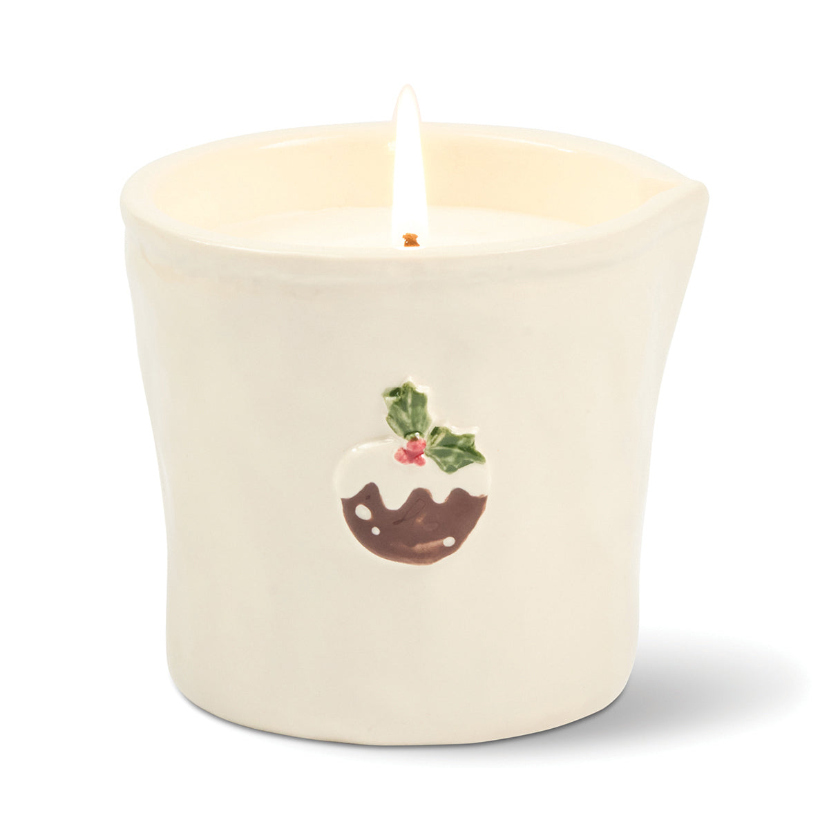 Paddywax Bistro 8oz/226g Christmas Pudding Ceramic Candle - Fruit & Spices