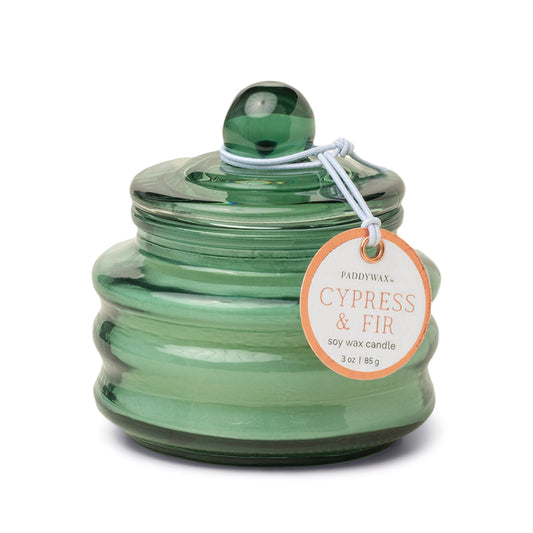 Beam 3oz/85g Glass Candle Green - Cypress & Fir