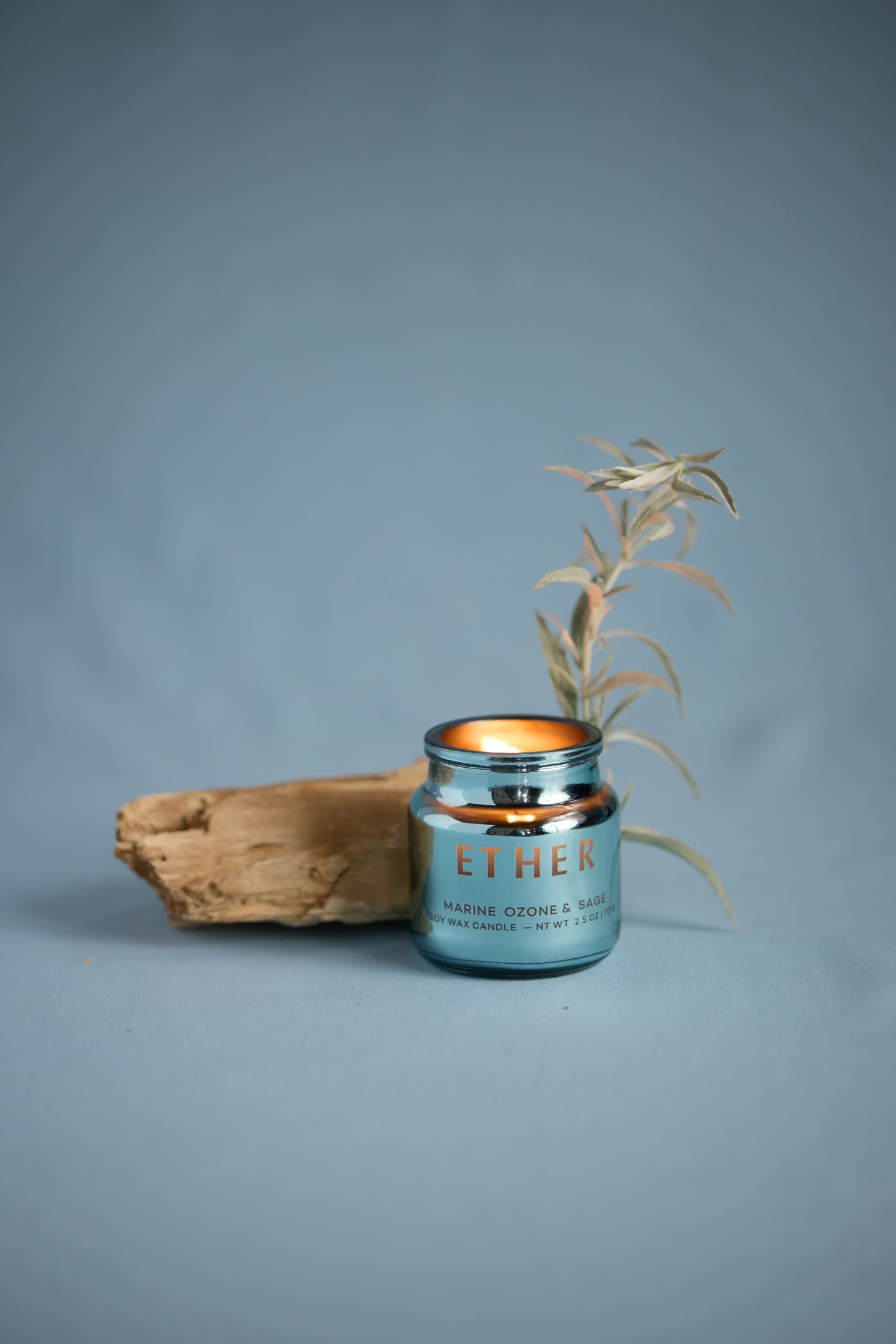 Chroma 2.5 Oz Candle - Sea Salt & Sage