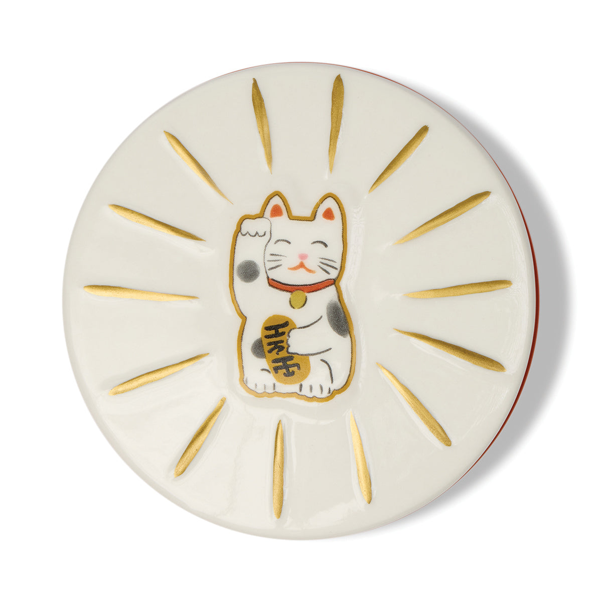 Paddywax Charmed 8oz/226g Orange Maneki-Neko Cat Candle - Wild Neroli