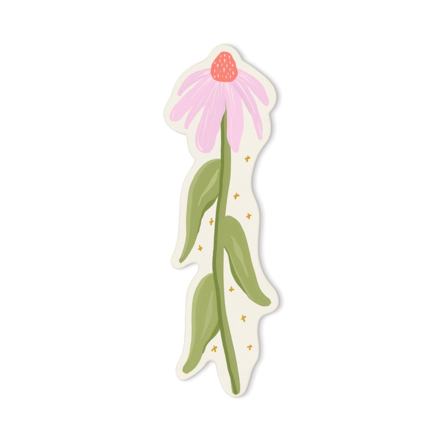 Designworks Ink Framed Floral Bookmark - Coneflower