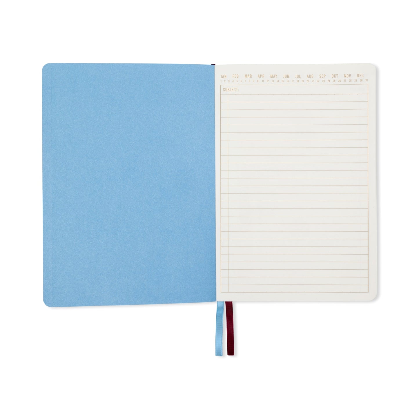 Designworks Ink Marble Soft Cover Journal - Burgundy Sky