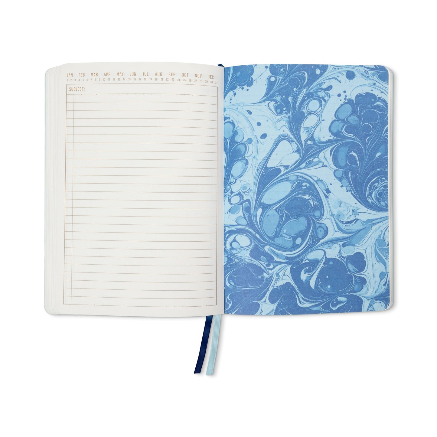 Designworks Ink Marble Soft Cover Journal - Teal