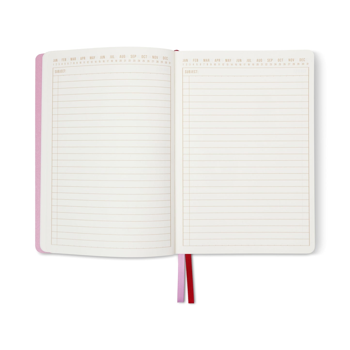 Designworks Ink Marble Soft Cover Journal - Cherry Peach