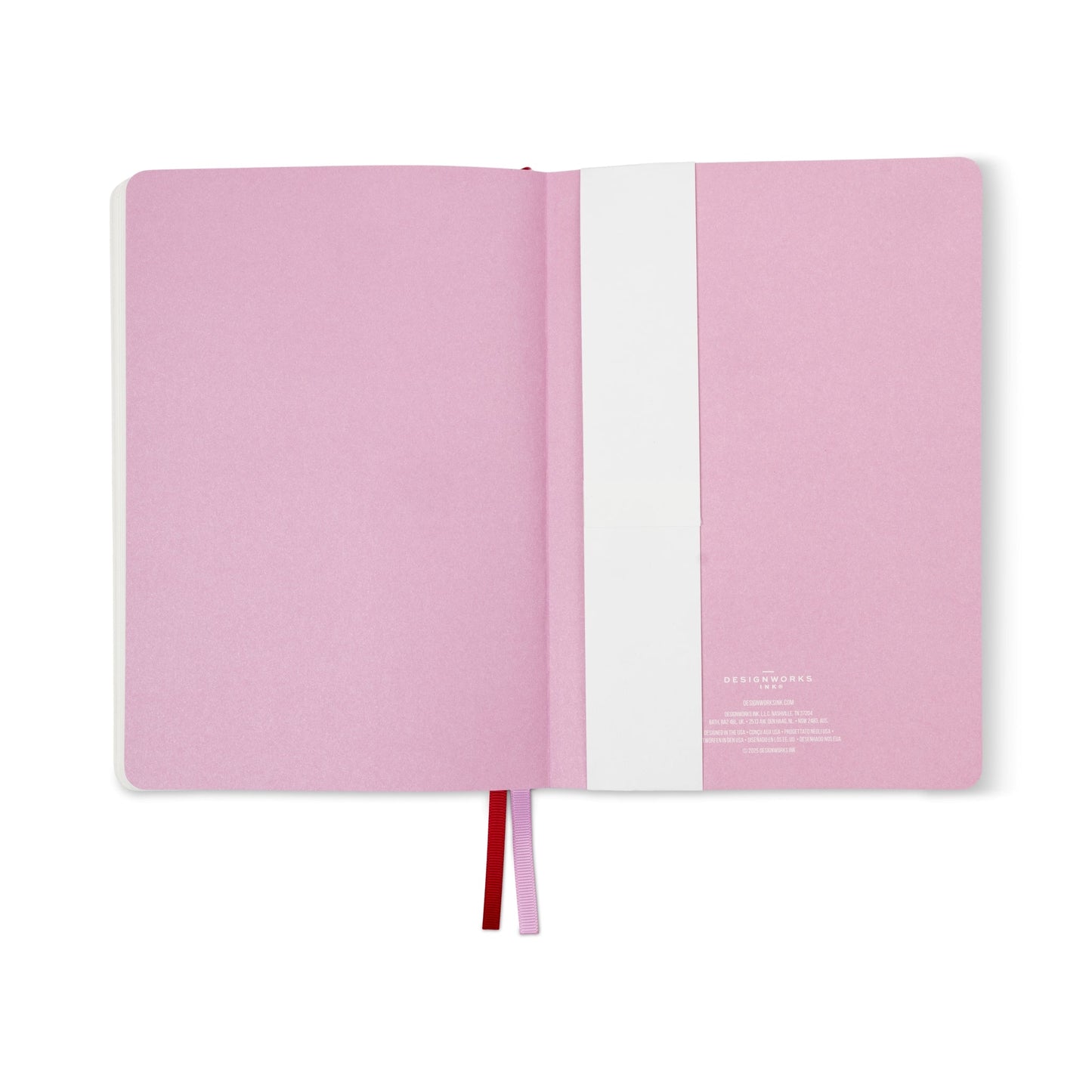 Designworks Ink Marble Soft Cover Journal - Cherry Peach