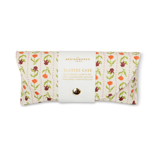 Designworks Ink Printed Glasses Case - Floral