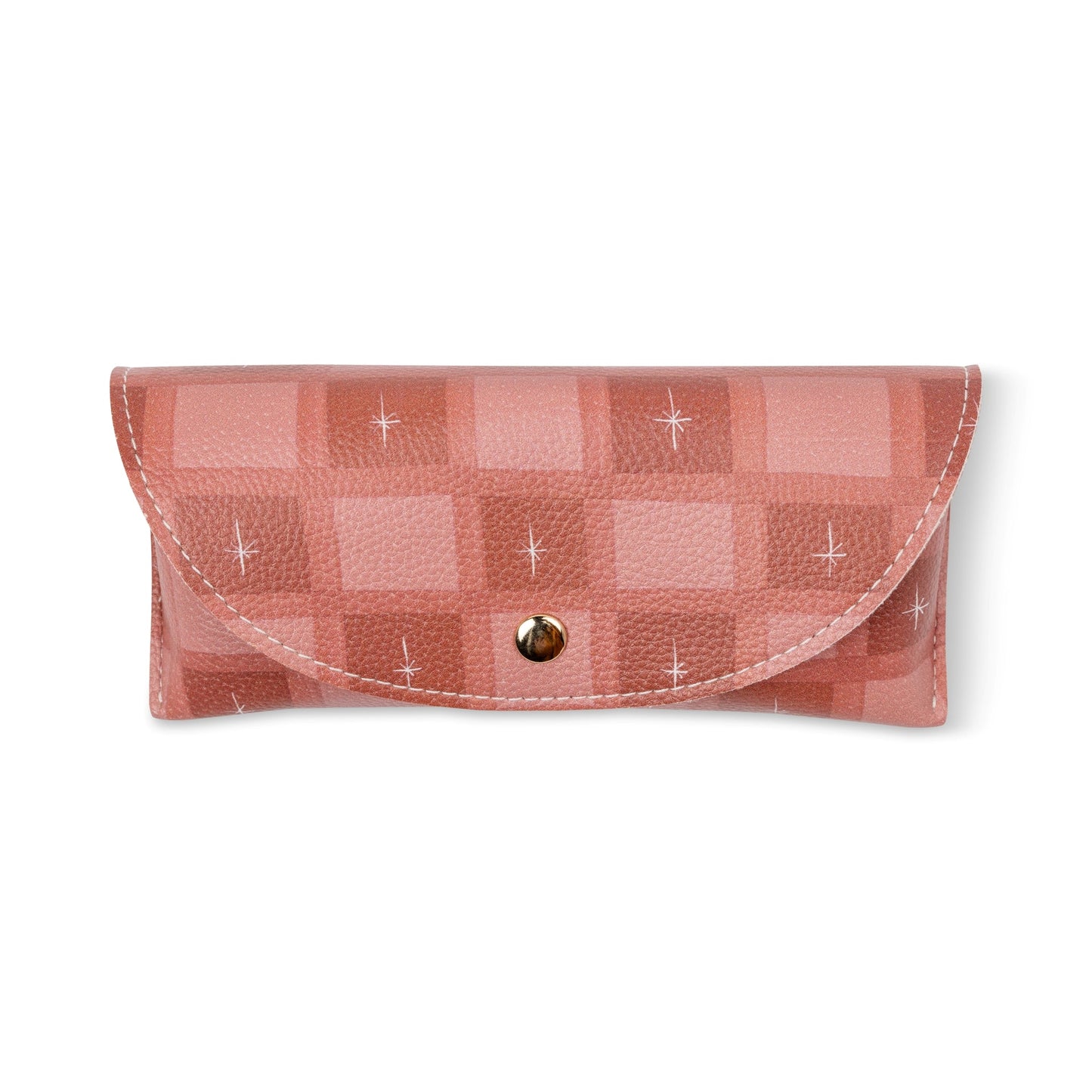 Designworks Ink Printed Glasses Case - Check