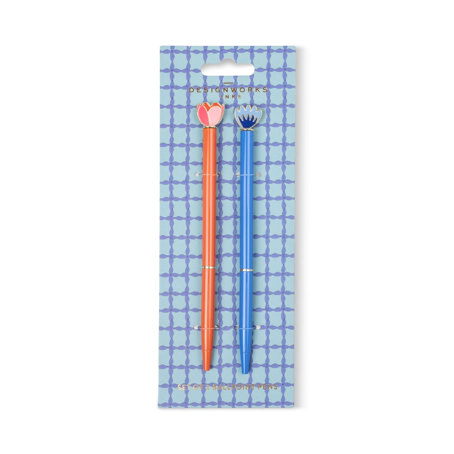 Designworks Ink Metal Ballpoint Icon Pens - Floral