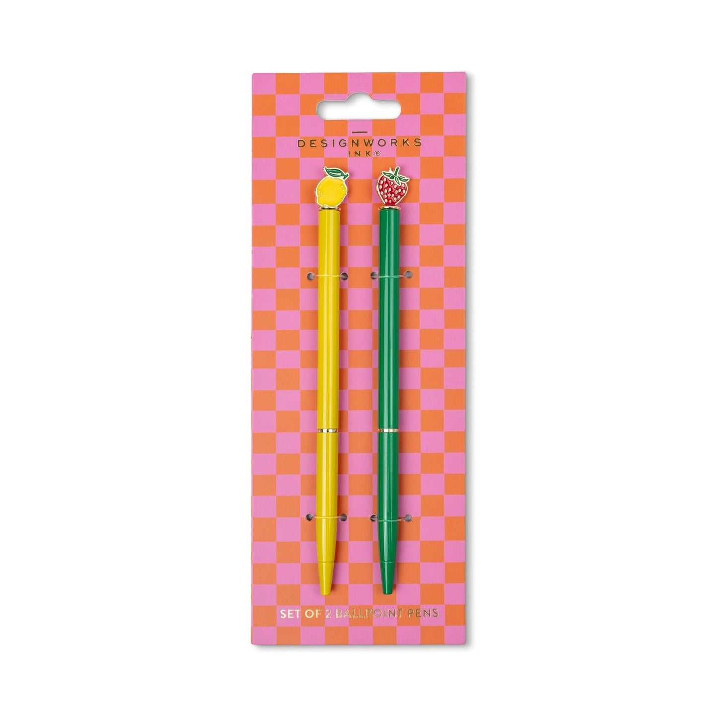 Designworks Ink Metal Ballpoint Icon Pens - Fruit