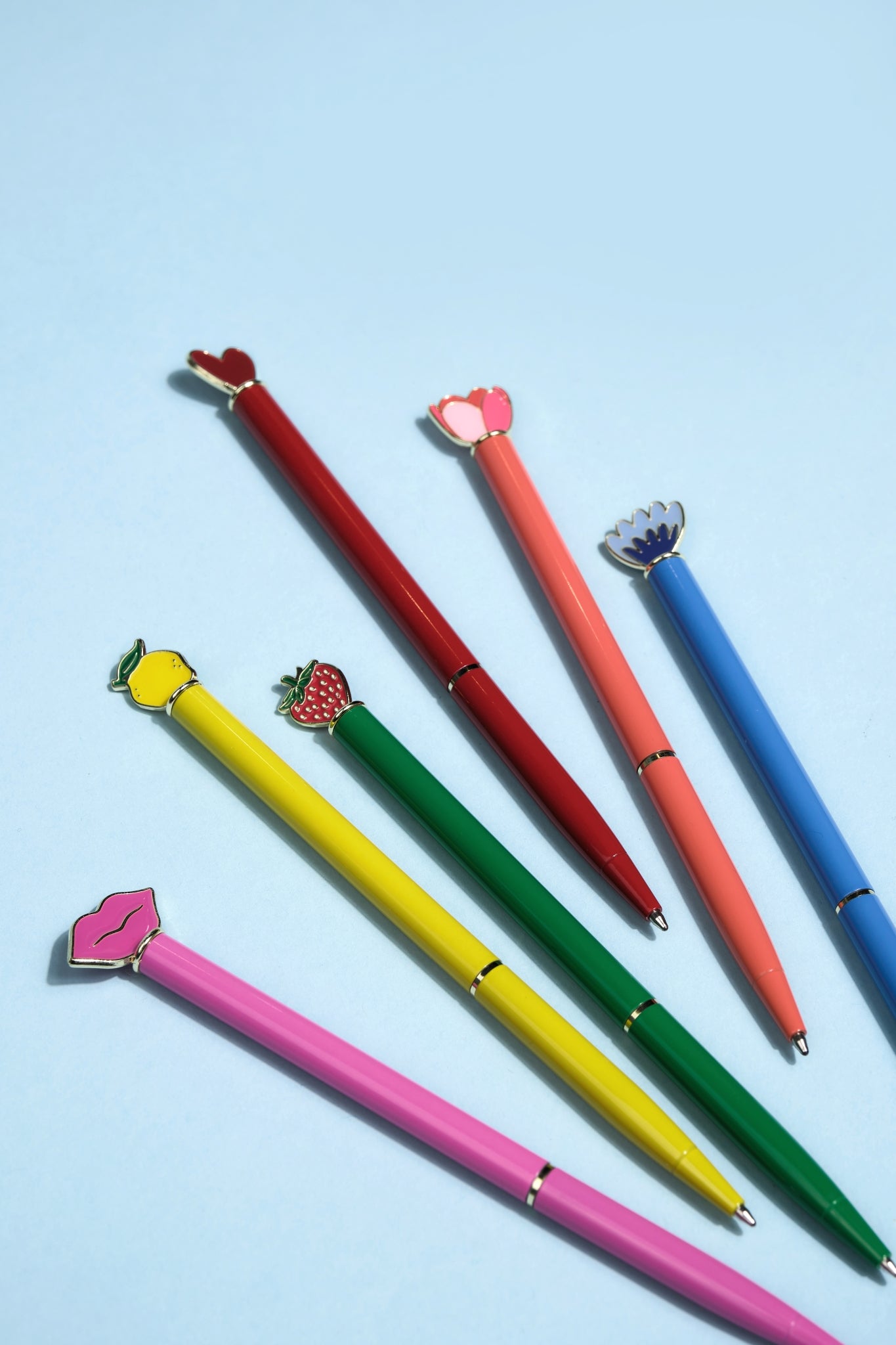 Designworks Ink Metal Ballpoint Icon Pens - Fruit