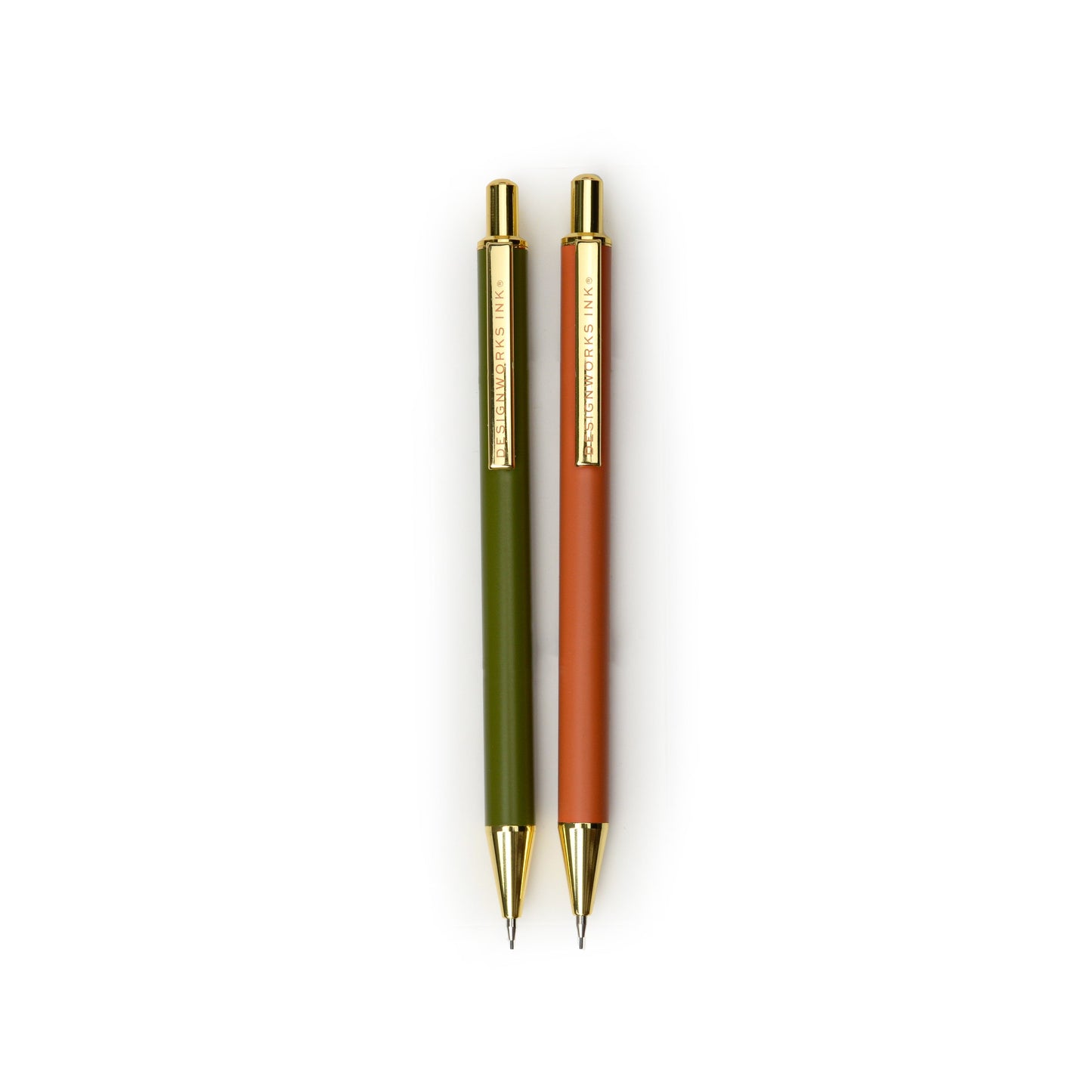 Mechanical Pencils Army Green & Chili (set of 2)