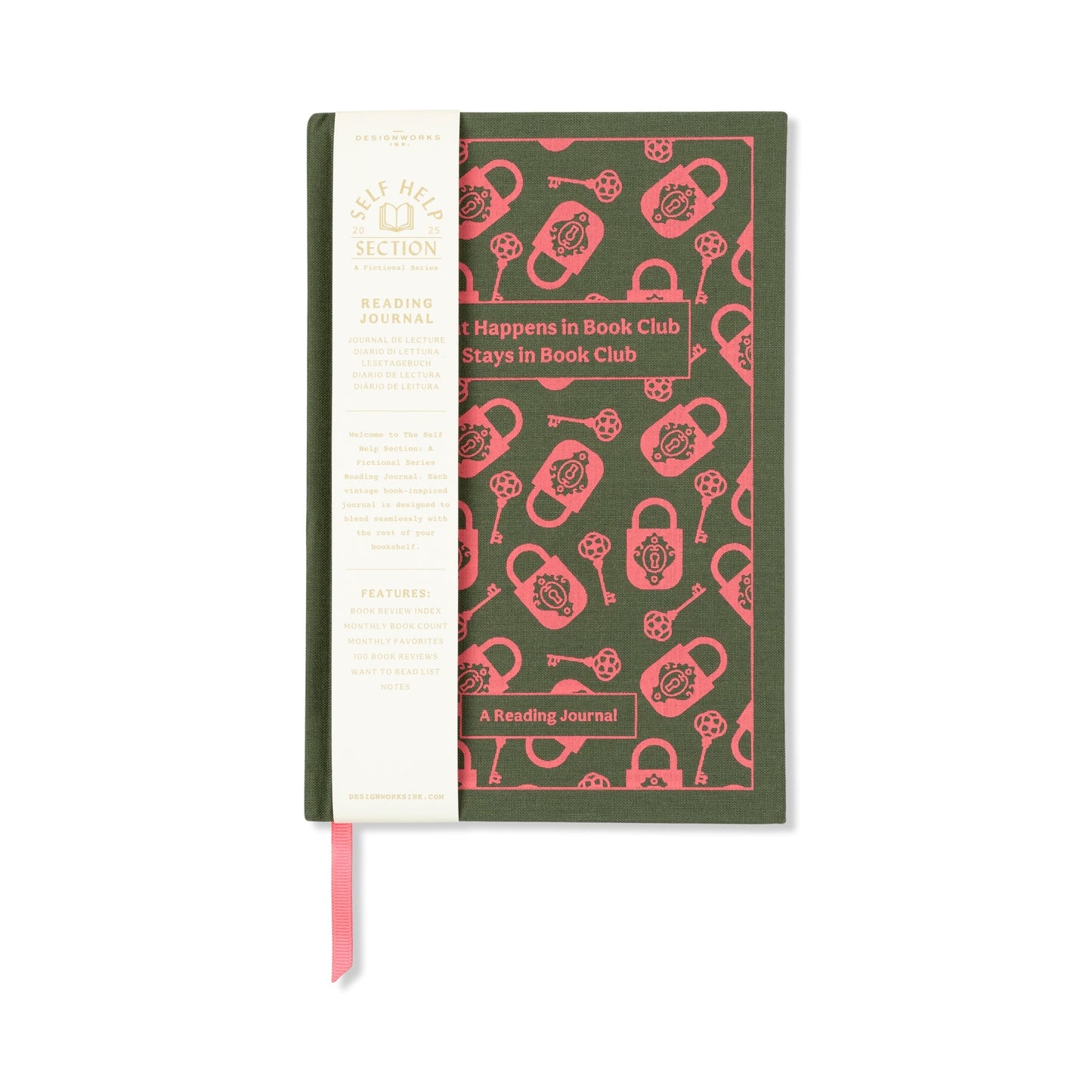 Designworks Ink Self Help Reading Journal - What Happens In Book Club
