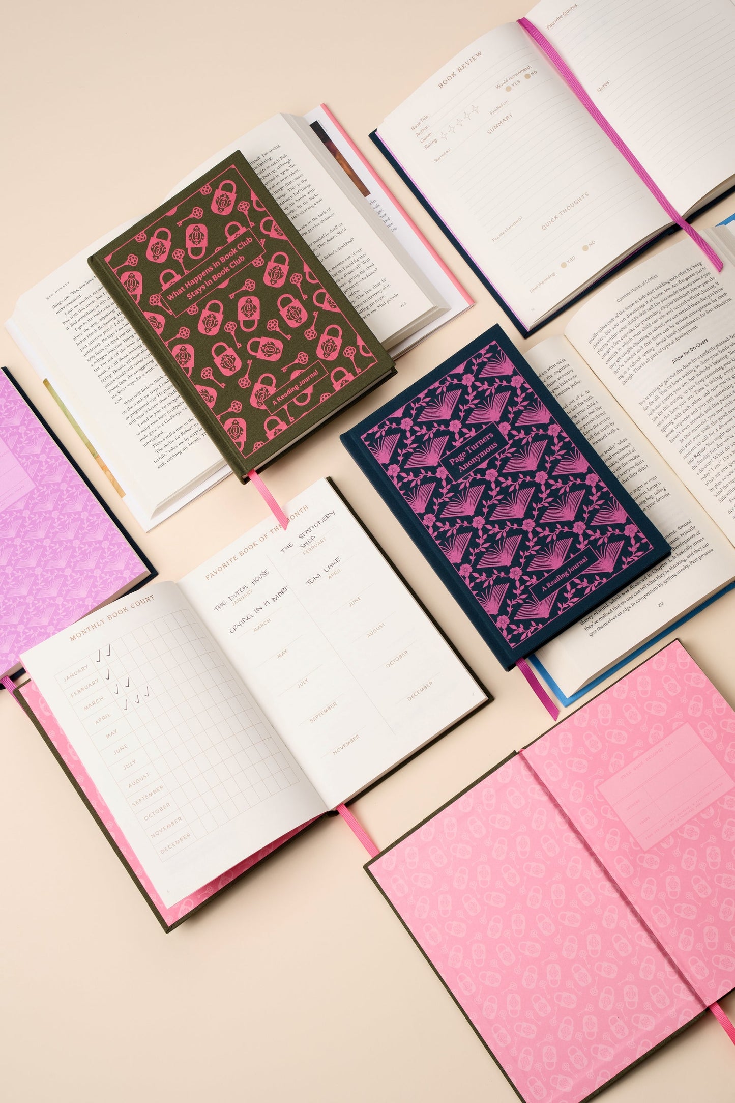 Designworks Ink Self Help Reading Journal - What Happens In Book Club