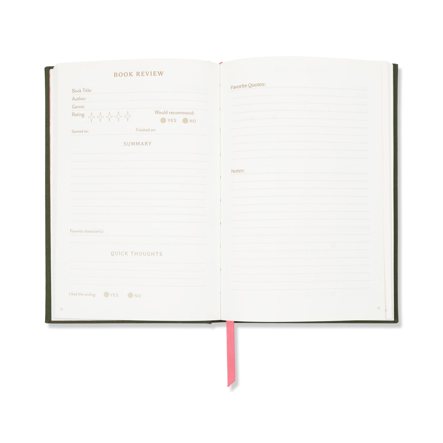 Designworks Ink Self Help Reading Journal - What Happens In Book Club