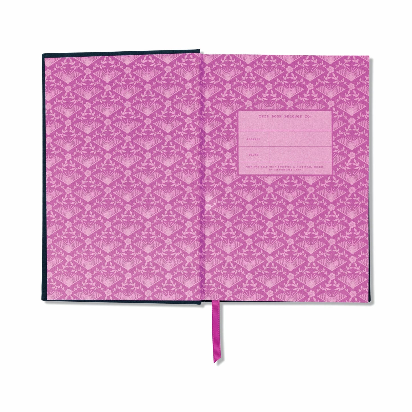 Designworks Ink Self Help Reading Journal - Page Turners Anonymous