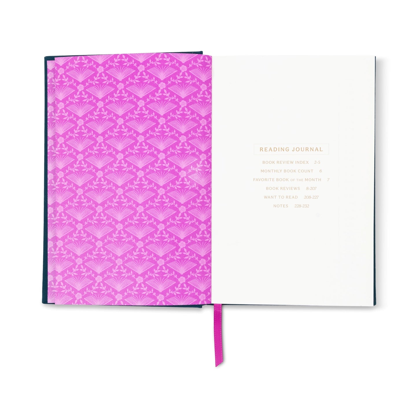 Designworks Ink Self Help Reading Journal - Page Turners Anonymous