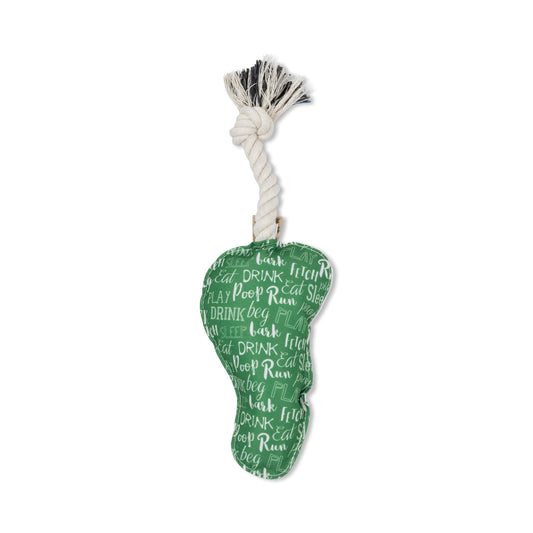 Speckle & Spot Pet Rope Toy - Golf Shoe